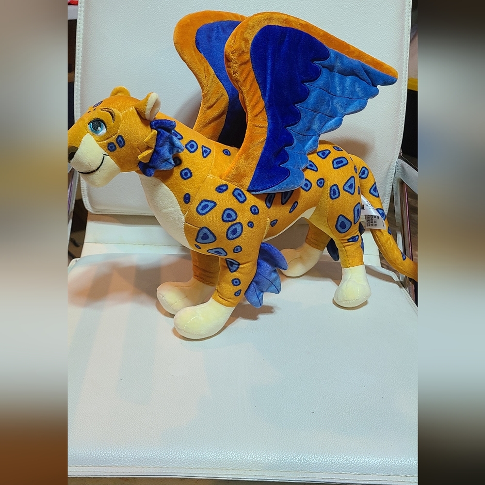 Disney Parks Elena of Avalor Skylar Flying Leopard Plush 17"